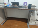 京東京造電動(dòng)升降電腦桌電競桌 書(shū)桌 桌子學(xué)習桌  雙電機1.4m胡桃木色 曬單實(shí)拍圖