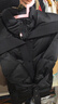 艾萊依【宋佳同款】御風(fēng)鵝絨服女2025冬季新款雙層領(lǐng)羽絨服收腰短款外套 炭黑 M 【建議110-130斤】160 曬單實(shí)拍圖