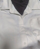 森馬（Semir）長(cháng)袖襯衫女冬季中長(cháng)款假兩件寬松磨毛襯衣通勤溫柔系101724105005 曬單實(shí)拍圖