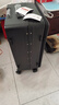 旅刻側開(kāi)蓋行李箱拉桿箱大容量結實(shí)耐用高顏值男士可登機旅行密碼皮箱 曜石黑【隱藏鋁框+深倉大容量】 24英寸 商務(wù)出差上學(xué)拉桿箱 曬單實(shí)拍圖