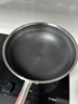 康巴赫炒鍋不粘鍋316L不銹鋼炒菜鍋32cm蜂窩平底煎炒鍋電磁爐燃氣灶通用 曬單實(shí)拍圖