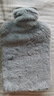 Jidaocook新款熱水袋熱敷專(zhuān)用熱水袋大號注水被窩暖水袋暖肚子女暖手袋防爆 大號2000ml【相思灰】-送仿兔絨布套 【日常暖宮暖手暖床暖腳】 曬單實(shí)拍圖