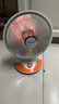 美的（Mide）同款小太陽(yáng)取暖器家用節能省電暖器氣小型電熱扇電暖風(fēng)機烤火爐器 【中號帶搖頭】 曬單實(shí)拍圖