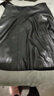 啄木鳥(niǎo)（TUCANO）半身裙短裙女2025秋冬新款PU皮裙百褶裙高腰修身中長(cháng)款a字裙皮裙 黑色 XL 【118-128斤腰圍2尺3】 曬單實(shí)拍圖