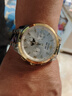 勞力士瑞士原裝手表男士全自動(dòng)機械表防水夜光鏤空時(shí)尚專(zhuān)用男表 R3201間金白面 42mm 曬單實(shí)拍圖