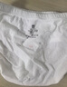 好孩子（gb）女孩內褲 女童5A抗菌純棉三角內褲A類(lèi) 寶寶底褲3條裝-本白 曬單實(shí)拍圖