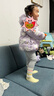迷你巴拉【三防】男女兒童寶寶羽絨外套動(dòng)物造型帽柔軟羽絨服秋冬新款 紫色調00377 110 【80.2g】 曬單實(shí)拍圖