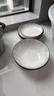 尚行知是碗飯碗釉下彩北歐簡(jiǎn)約面碗陶瓷餐具家用大湯碗泡面米飯碗盤(pán)子湯盆 8英寸盤(pán)子【10個(gè)裝】 曬單實(shí)拍圖