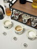 大羊駝高端新款調料盒調料瓶組合套裝輕奢廚房家用陶瓷調味罐收納盒全套 中古風(fēng)調料組合套裝-11件套 曬單實(shí)拍圖