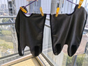 保暖護膝男女薄款德絨睡覺(jué)老寒腿防寒保暖膝蓋關(guān)節防寒騎車(chē)護膝套 深灰色(德絨單層粘扣護膝)長(cháng) 28cm 2只裝 L(粘扣調節+彈力面料) 120-150斤 曬單實(shí)拍圖