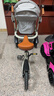 飛鴿親子自行車(chē)母嬰帶娃小孩寶寶雙人單車(chē)成人代步輕便出行遛娃三輪車(chē) 玫瑰金 遮陽(yáng)棚 舒適大座椅一體輪 曬單實(shí)拍圖
