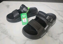 森馬涼鞋男夏季外穿潮流軟底踩屎感休閑一字拖男士室內外防滑沙灘涼拖 黑灰 38 【38-39同碼】 曬單實(shí)拍圖
