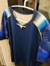 蝴蝶球衣乒乓球運動(dòng)服 乒乓球服男羽毛球服運動(dòng)套裝男短袖上衣速干褲裙 A5122寶藍 男款套裝 L 曬單實(shí)拍圖