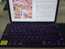萊克瑪納真皮背光Mac原生雙模截屏六排全尺寸折疊盲打習慣平移iPad觸控板便攜剪刀腳靜音藍牙無(wú)線(xiàn)鍵盤(pán) 真皮款【七色三檔背光+Mac鍵面布局】 曬單實(shí)拍圖
