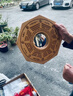 善揚桃木八卦牌掛件九宮八卦鏡化解煞凸鏡解決門(mén)對門(mén)入戶(hù)桃木八卦凸鏡 桃木八卦凸鏡 中國結掛件 14cm 曬單實(shí)拍圖