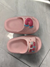 迷你巴拉（minibala）童鞋兒童拖鞋夏季新款男女童可愛(ài)家居一字拖鞋浴室拖鞋中小童鞋子 曬單實(shí)拍圖
