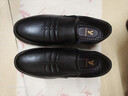 意爾康王子男鞋正品男士2026新款春季透氣休閑皮鞋男真皮防滑耐磨軟底爸爸鞋 黑色Y716 39 標準皮鞋尺碼 曬單實(shí)拍圖