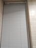 慕唐（mutang）免打孔百葉窗L型鋁合金辦公室廚房陽(yáng)臺衛生間防水遮陽(yáng)窗簾啞光白 曬單實(shí)拍圖