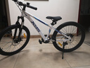 喜德盛青少年山地自行車(chē)2025款北極星PRO鋁合金車(chē)架7速 星空白 24英寸 曬單實(shí)拍圖