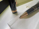 萬(wàn)寶龍簽字筆波西米亞經(jīng)典款金紅寶石鋼筆生日送禮送商務(wù)送禮禮品 銀夾黑寶石簽字筆 贈送筆芯 曬單實(shí)拍圖