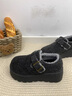 啄木鳥(niǎo)厚底增高毛呢勃肯鞋女2025新款秋冬加絨松糕復古百搭休閑毛毛棉鞋 深灰色 37 (235mm) 曬單實(shí)拍圖