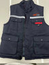 保羅嵐芝冬季工作服棉馬甲男加厚船廠(chǎng)馬夾背心坎肩反光條勞保夾棉馬甲定制 曬單實(shí)拍圖