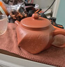 承韻尚樽紫砂壺宜興原礦大紅袍大容量純全手工泡茶壺家用功夫茶具茶壺送禮 滿(mǎn)江紅400ml 曬單實(shí)拍圖
