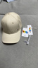 NEARRLEN奢侈高端品牌帽子男春秋新款大頭圍棒球帽男士百搭硬頂中年鴨舌帽 GKVO三杠 卡其色 L 普通碼（55-60cm）可調節 曬單實(shí)拍圖
