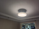 惠普普瑞護眼LED隱形扇葉餐廳遙控調光一體吊扇風(fēng)扇燈中山燈具包安裝 曬單實(shí)拍圖