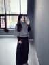 佐敘毛衣女 小個(gè)子高領(lǐng)秋冬內搭外搭打底打底衫灰色短款套頭針織衫 灰色 均碼 曬單實(shí)拍圖