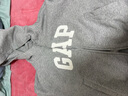 蓋璞女裝2025秋季新款logo雪尼爾繡標寬松抓絨連帽衫衛衣792498 曬單實(shí)拍圖