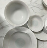 景德鎮（jdz）官方陶瓷白瓷餐具套裝家用簡(jiǎn)約釉中彩吃飯用飯碗盤(pán)子碟組合北歐風(fēng) 【6人經(jīng)典配置】幸福之約 26頭 曬單實(shí)拍圖