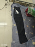 恒源祥萊賽爾休閑褲男秋冬款寬松直筒長(cháng)褲子男士韓版中年爸爸裝冬季加絨 YM-6266黑色【**款】 加絨 34 曬單實(shí)拍圖