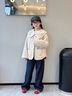 G.duck女童外套秋冬款2025新款洋氣兒童裝羊羔絨毛毛衣大童冬季翻領(lǐng)上衣 卡其色 160 cm 曬單實(shí)拍圖
