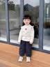 班喜迪女童褲子冬裝2026新款洋氣寶寶加絨加厚休閑褲秋冬款兒童束腳衛褲 深灰 【內里厚絨】 100 曬單實拍圖