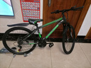 捷特耐斯山地自行車(chē)成人男女變速車(chē) 學(xué)生上學(xué)青少年上班代步車(chē) BL-旗艦減震版【輻條輪】黑綠色 26寸 21速 曬單實(shí)拍圖