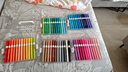 真彩（TRUECOLOR）60色軟頭丙烯馬克筆兒童可水洗小學(xué)生美術(shù)專(zhuān)用水彩筆不透色可疊色幼兒園畫(huà)筆繪畫(huà)彩色筆炳稀0628 曬單實(shí)拍圖