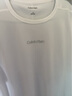 Calvin Klein運動(dòng)【吸濕速干】夏季男士戶(hù)外休閑ck跑步健身透濕短袖T恤上衣 100-月光白 S 曬單實(shí)拍圖