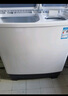 小天鵝（LittleSwan）雙桶雙缸洗衣機半自動(dòng) 12公斤大容量 強力去污 洗大件 節能 TP12S156 家電國家補貼20% 一級能效 曬單實(shí)拍圖