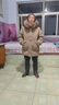 鴨鴨（YAYA）中年媽媽冬裝洋氣羽絨服2025新款女款加厚保暖時(shí)尚中老年外套女QC 曬單實(shí)拍圖