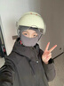 麓格立騎行秋冬季面罩防寒圍脖帽子護臉男女防風(fēng)戶(hù)外騎車(chē)一體保暖加厚 灰色全包型【均碼】 曬單實(shí)拍圖