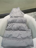 S&WSW速惟運動(dòng)羽絨服馬甲女秋冬新款白鴨絨保暖戶(hù)外疊穿百搭無(wú)袖外套 暴雨灰 M 推薦【90-120斤】 曬單實(shí)拍圖