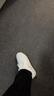 安踏（ANTA）男鞋滑板鞋春季透氣厚底增高休閑鞋輕質(zhì)軟底運動(dòng)休閑小白鞋 象牙白/芯片灰 42 曬單實(shí)拍圖