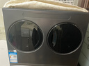 海信棉花糖Ultra全家筒三筒洗衣機 3洗2烘 活水健康  三桶自由組合 懶人0手洗 WF100E6Q+WV20G-H 曬單實(shí)拍圖