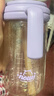 NOURI吸管杯奶瓶一歲以上直飲杯寶寶喝奶防嗆靜謐紫300ml直吸管 曬單實(shí)拍圖