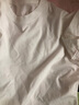 伊芙麗（eifini）【安心品質(zhì)】蔣欣代言索羅納面料簡(jiǎn)約基礎款圓領(lǐng)T恤女百搭短袖 本白色 L 115-125斤 曬單實(shí)拍圖