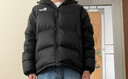 熊貓[張予曦同款]泡泡保暖男女款2025秋冬新款防風(fēng)防潑水加厚羽絨服 幻影黑，男女同款 M 曬單實(shí)拍圖