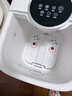 美的（Midea）泡腳桶足浴盆電解水殺菌加熱自動(dòng)按摩洗腳盆生日禮物送男女友長(cháng)輩 ZL312極地白 曬單實(shí)拍圖