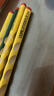 思筆樂(lè )（STABILO）【熱門(mén)商品】洞洞鉛筆 小學(xué)生文具 矯正握姿 2H兒童作業(yè)練字鉛筆 324黃色6支裝 大規格鉛筆 曬單實(shí)拍圖