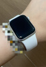 Apple/蘋(píng)果 Watch SE 3 智能手表GPS款40毫米星光色鋁金屬表殼星光色運動(dòng)型表帶S/M MEH44CH/B 曬單實(shí)拍圖